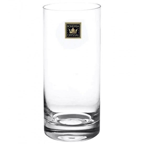 Jogo 6 Copos 250ml 13,5cm Barware Em Cristal Ecológico Bohemia